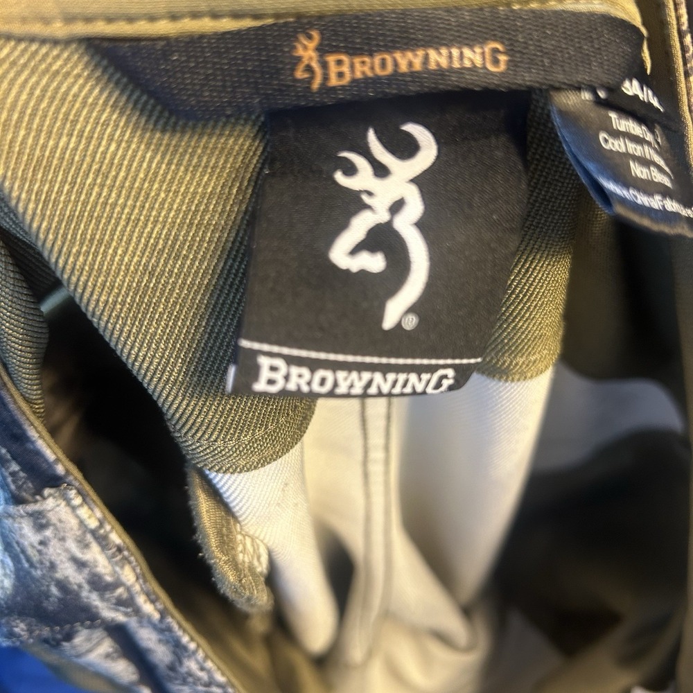 Browning Mens Camoflauge Hunting Lounge Pants Mossy Oak 34x32 100% Polyester - Picture 8 of 9